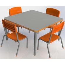 CONJUNTO COLETIVO INFANTIL - MODELO FNDE - CJC 01 (MESA + 4 CADEIRAS)
