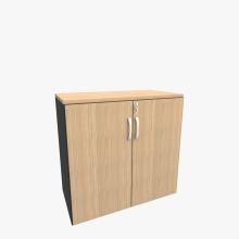 ARM&Aacute;RIO BAIXO FECHADO COM 2 PORTAS E 1 PRATELEIRA 