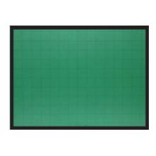 QUADRO VERDE QUADRICULADO MOLDURA EM MADEIRA